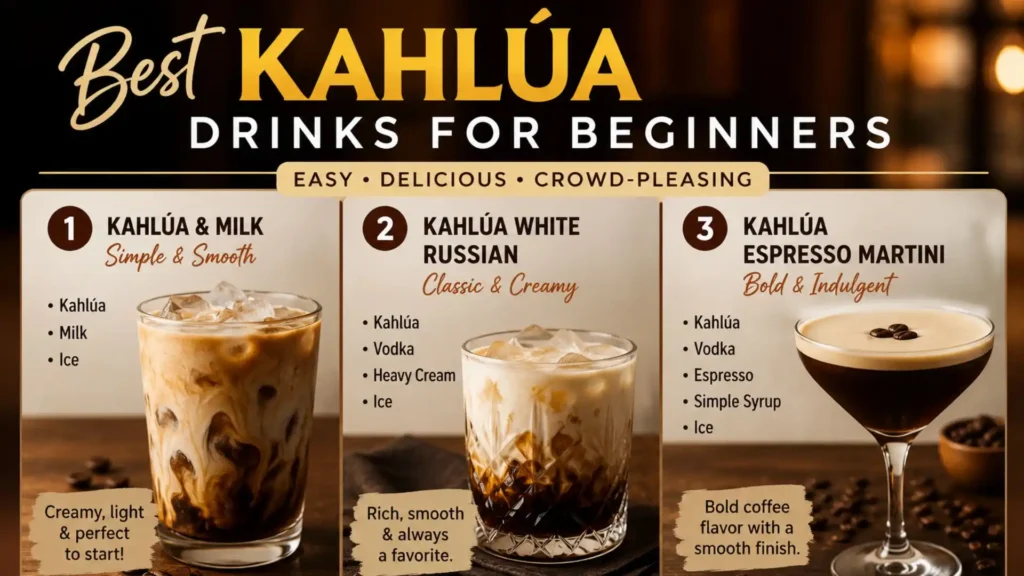 Best Kahlua Drinks for Beginners