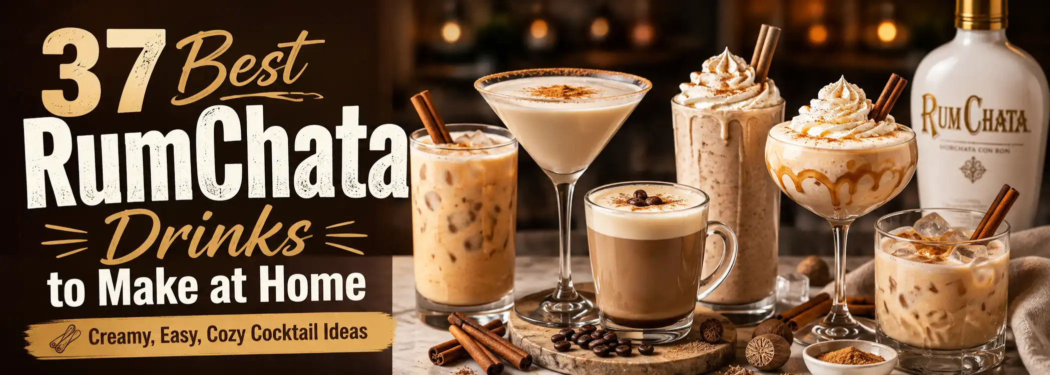 37 Best RumChata Drinks to Make at Home