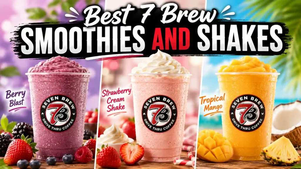 Best 7 Brew Smoothies and Shakes