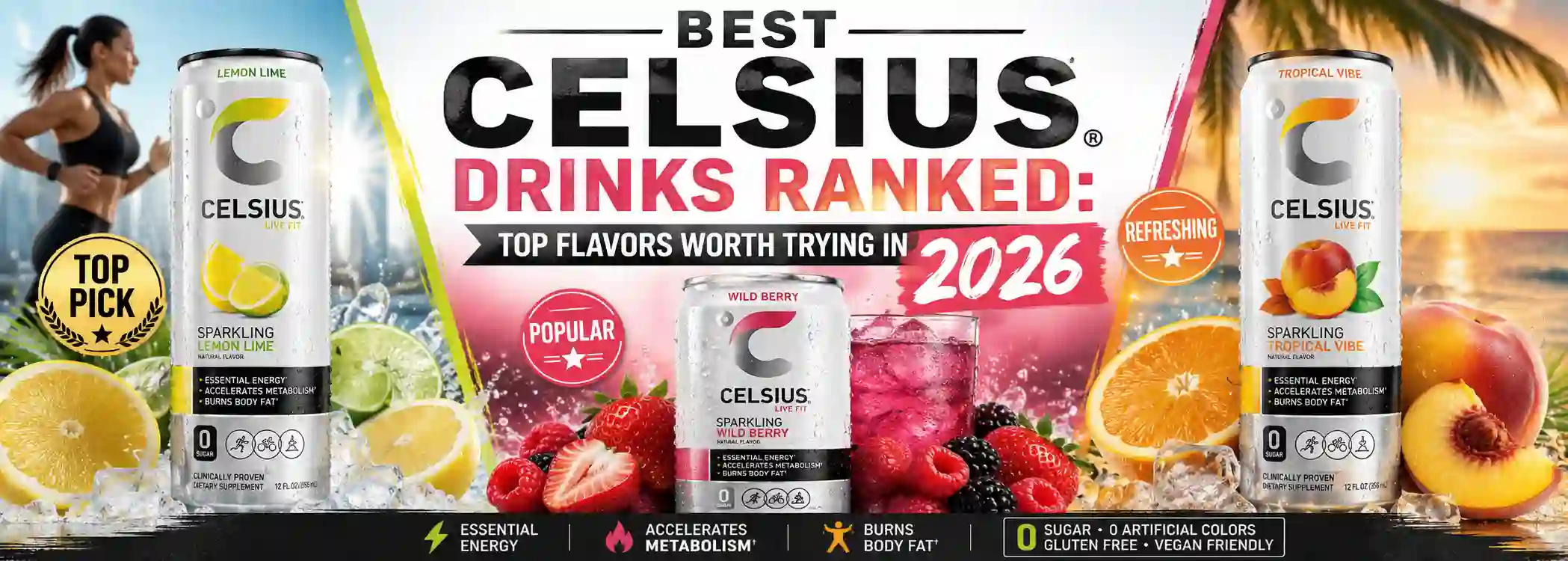Best Celsius Drinks Ranked: Top Flavors Worth Trying in 2026