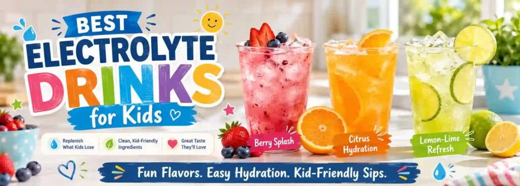 Best Electrolyte Drinks for Kids