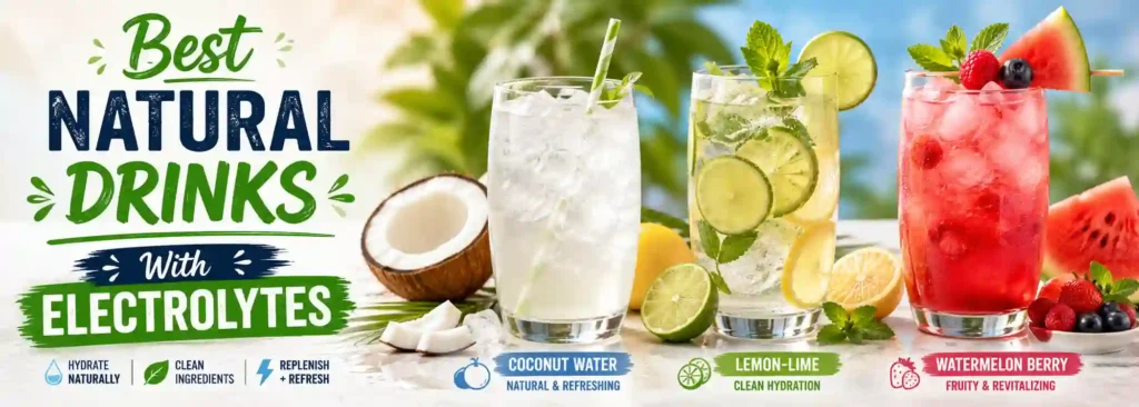 Best Natural Drinks With Electrolytes