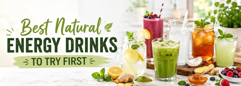 Best Natural Energy Drinks To Try First