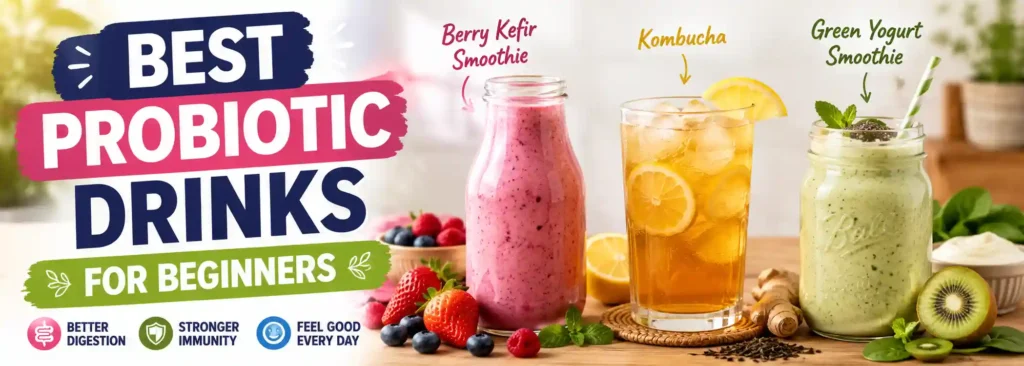 Best Probiotic Drinks for Beginners