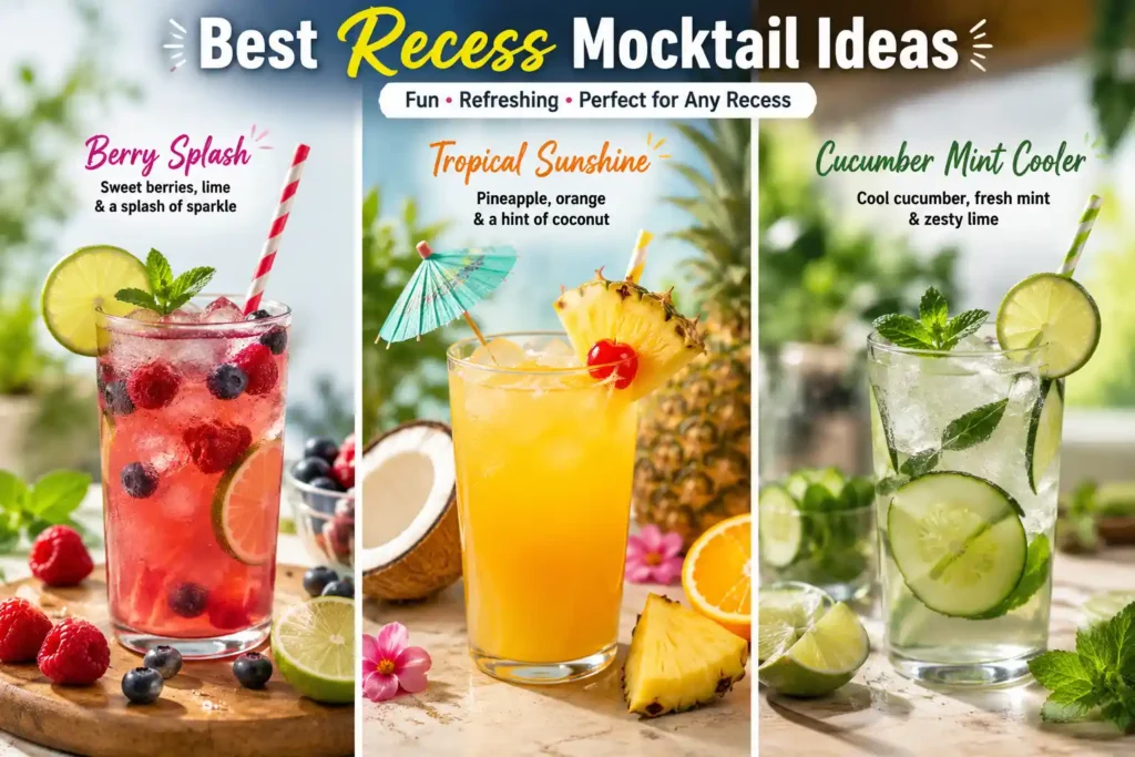 Best Recess Mocktail Ideas