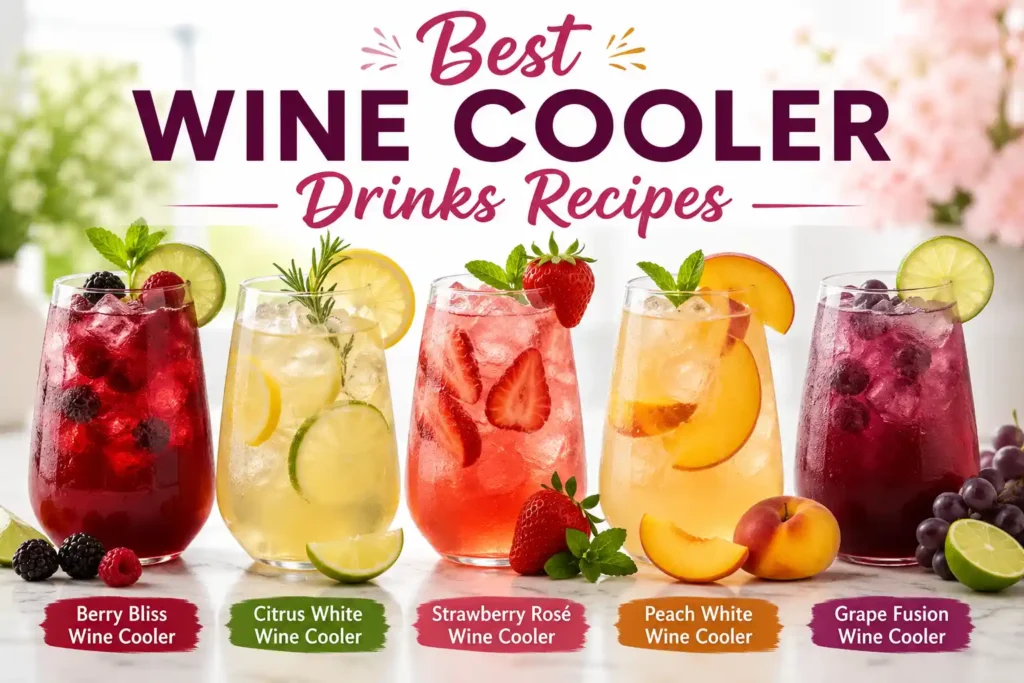 Best Wine Cooler Drinks Recipes