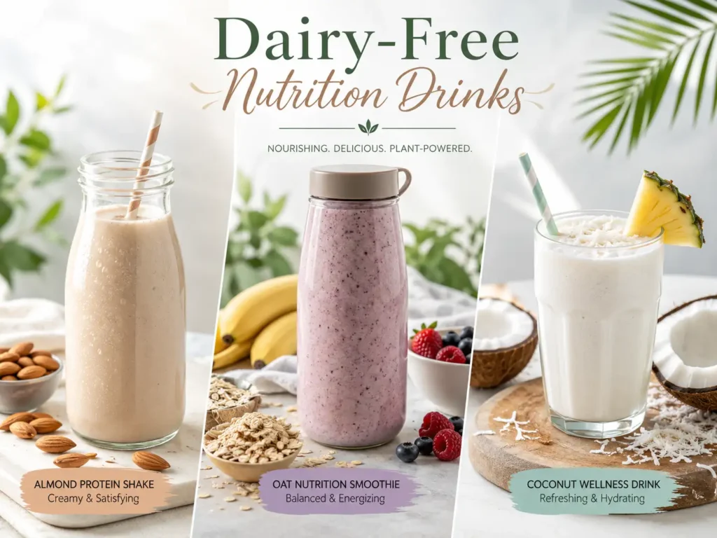 Dairy-Free Nutrition Drinks