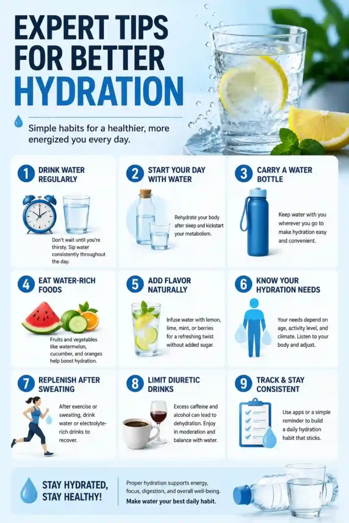 Expert Tips for Better Hydration