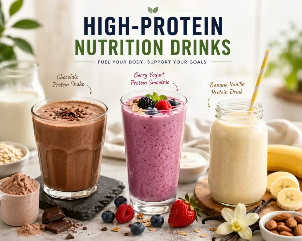 High-Protein Nutrition Drinks