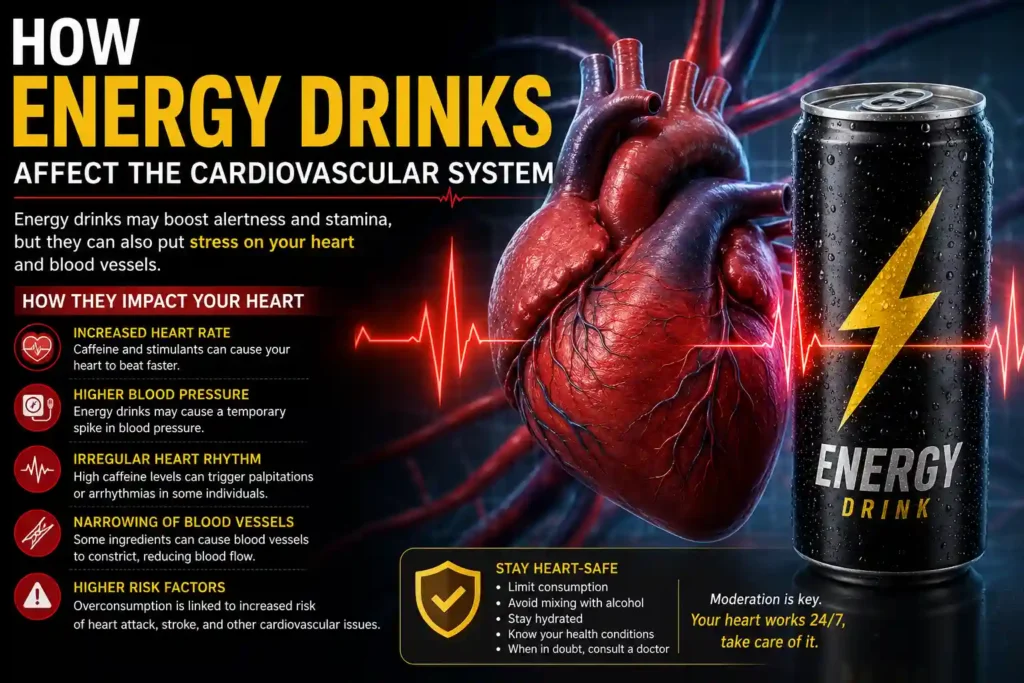 How Energy Drinks Affect the Cardiovascular System