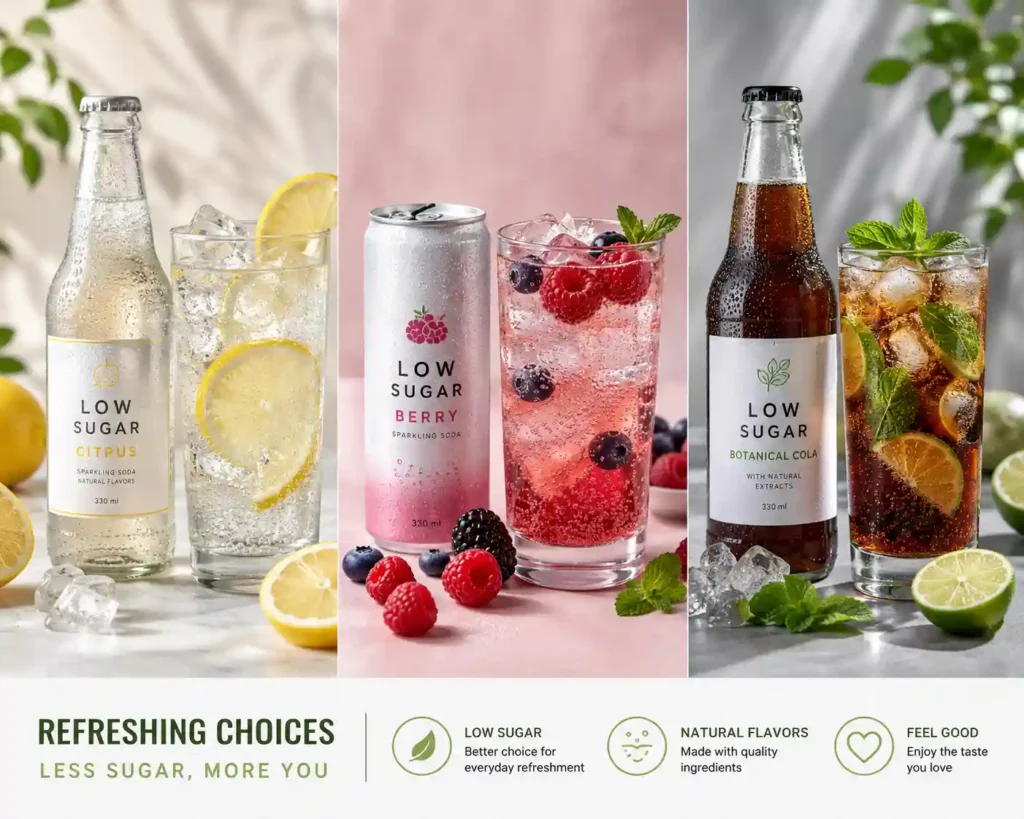 Low-Sugar Soft Drinks