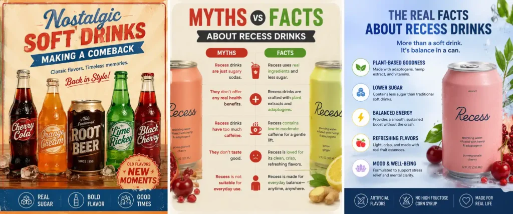 Myths vs Facts About Recess Drinks