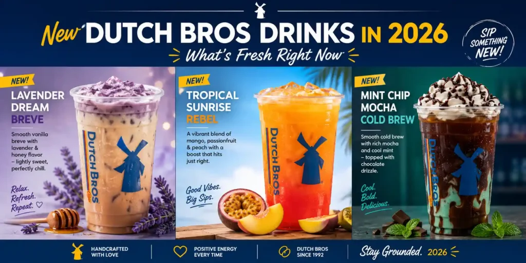 New Dutch Bros Drinks in 2026 — What's Fresh Right Now