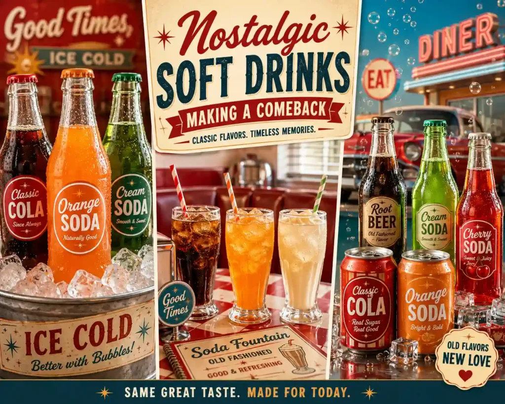 Nostalgic Soft Drinks Making a Comeback
