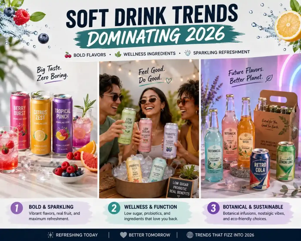 Soft Drink Trends Dominating 2026