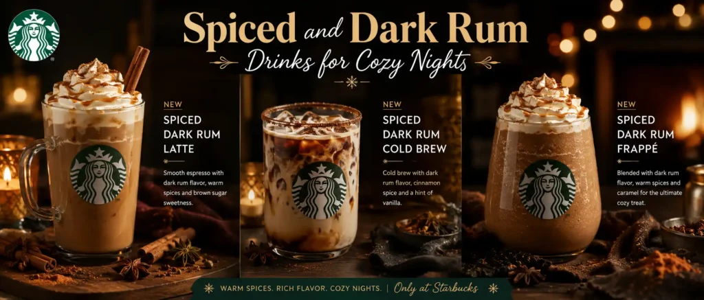 Spiced and Dark Rum Drinks for Cozy Nights