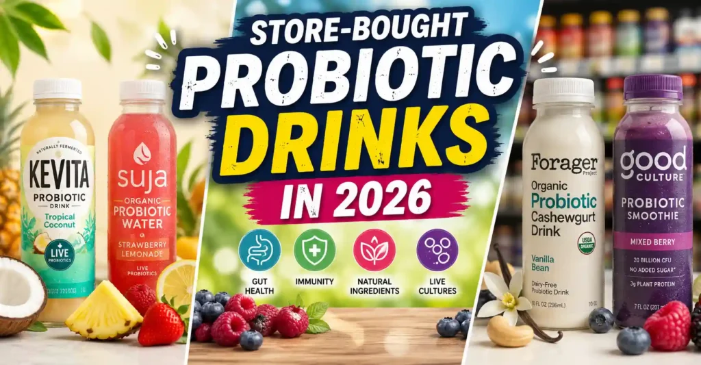 Store-Bought Probiotic Drinks in 2026
