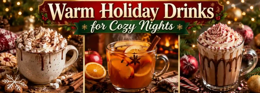 Warm Holiday Drinks for Cozy Nights