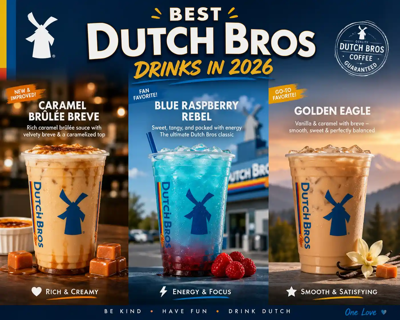 Best Dutch Bros Drinks in 2026: The Ultimate Ranked Guide to Coffee, Rebels, Secret Menu, and New Releases