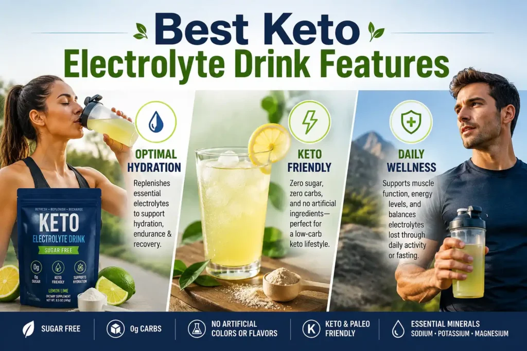 Best Keto Electrolyte Drink Features