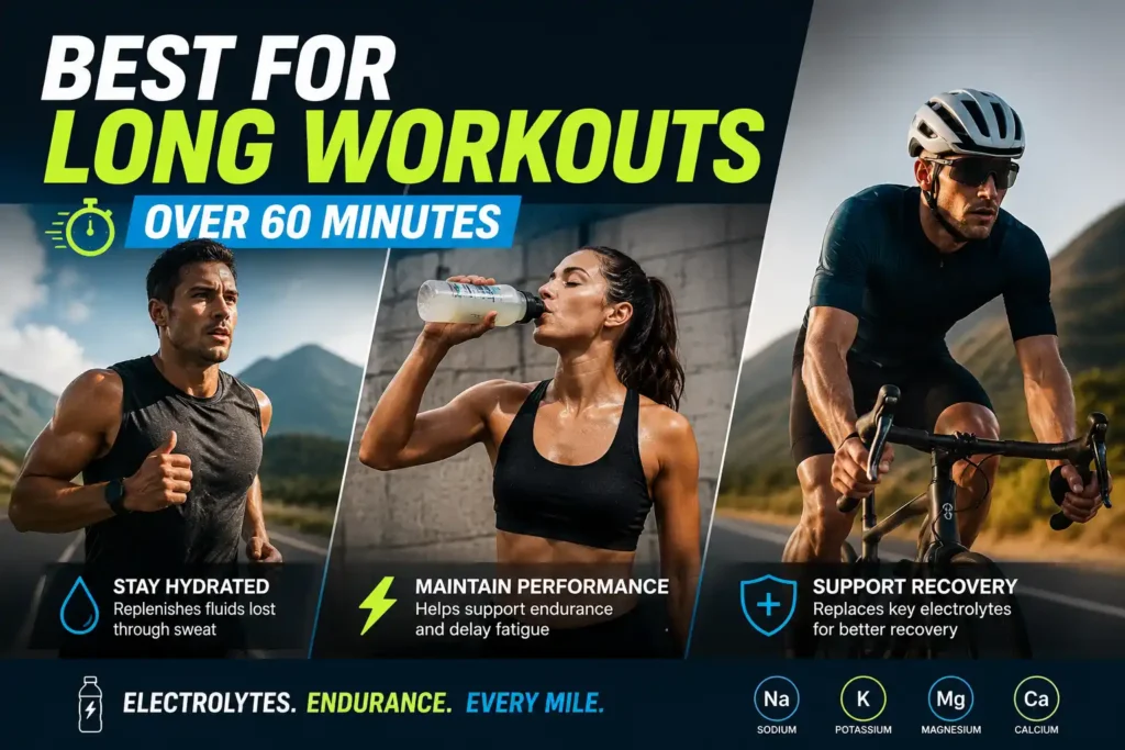Best for Long Workouts Over 60 Minutes