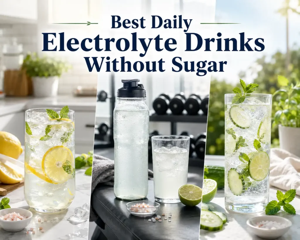 Best Daily Electrolyte Drinks Without Sugar