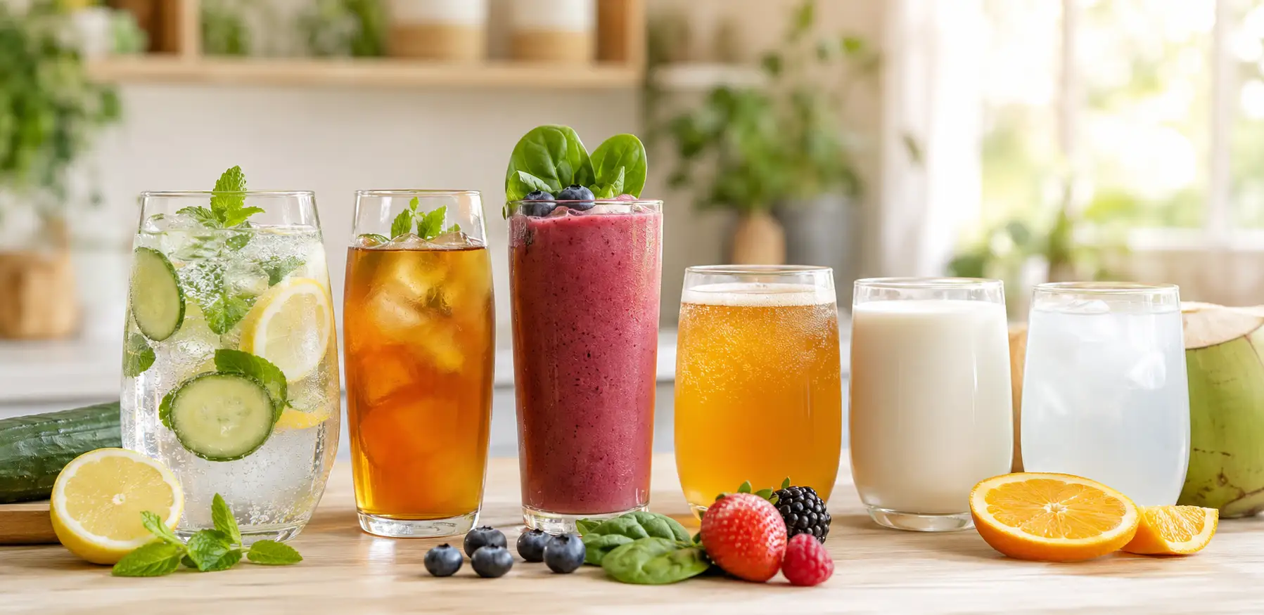 Healthy Drinks Besides Water: Best Everyday Choices