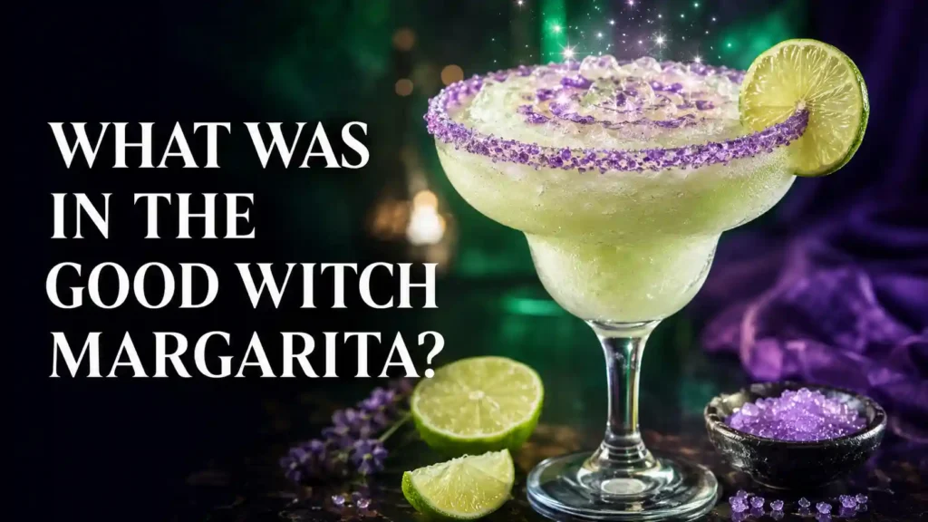 What Was in the Good Witch Margarita?