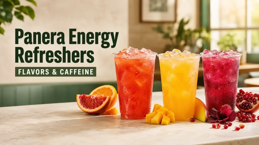 Panera Energy Refreshers: Flavors and Caffeine