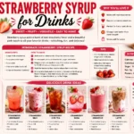 Strawberry Syrup for Drinks: Easy Homemade Recipe