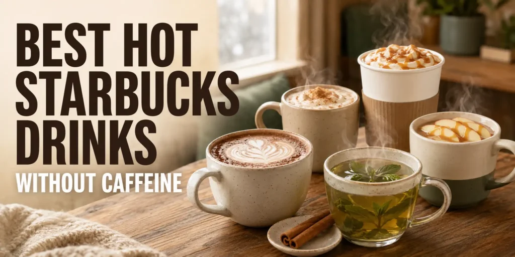 Best Hot Starbucks Drinks Without Caffeine