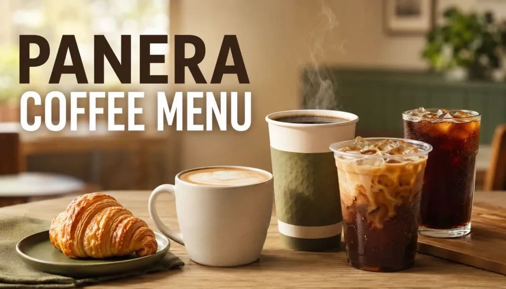 Panera Coffee Menu