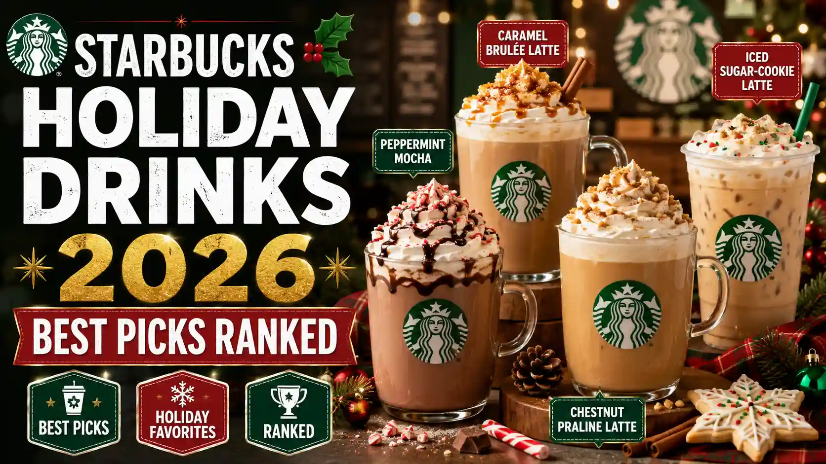 Starbucks Holiday Drinks 2026: Best Picks Ranked