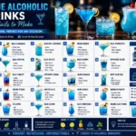 Blue Alcoholic Drinks: 25 Easy Cocktails to Make