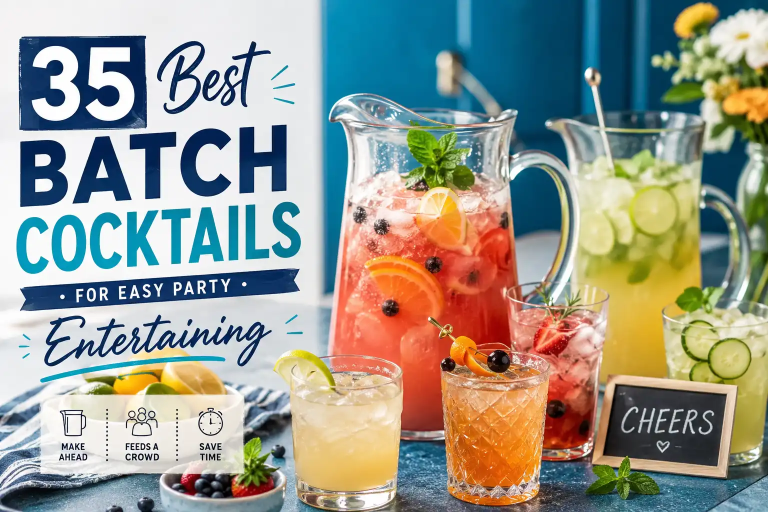 35 Best Batch Cocktails for Easy Party Entertaining