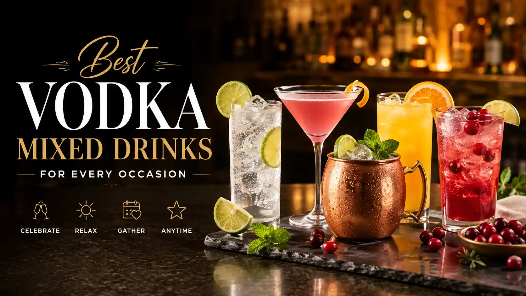 Best Vodka Mixed Drinks for Every Occasion