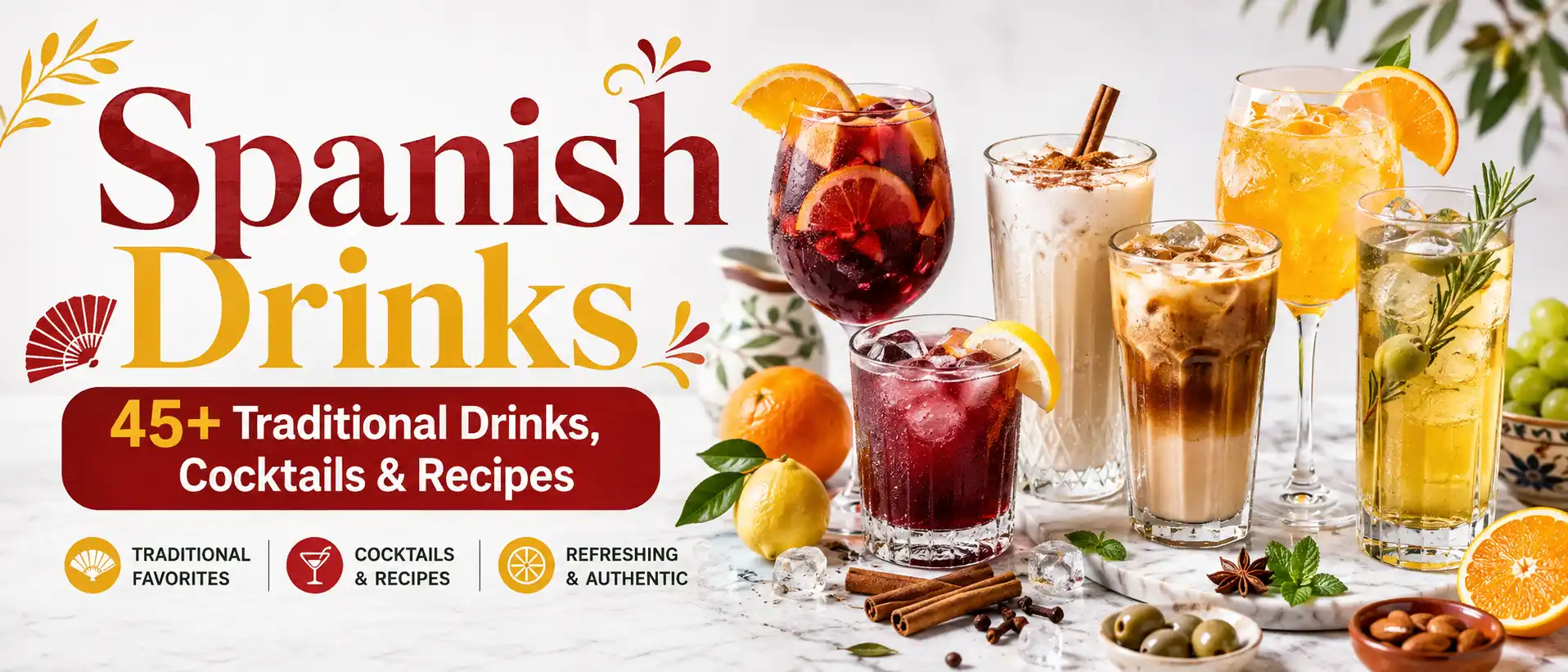 Spanish Drinks: 45+ Traditional Drinks, Cocktails & Recipes