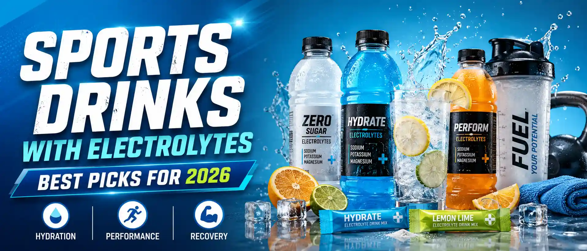 Sports Drinks With Electrolytes: Best Picks for 2026