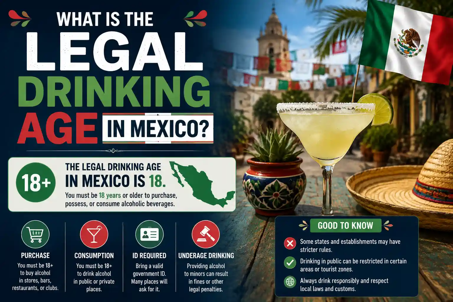 What Is the Legal Drinking Age in Mexico?