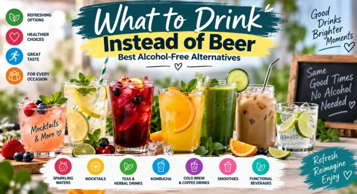 What to Drink Instead of Beer: Best Alcohol-Free Alternatives