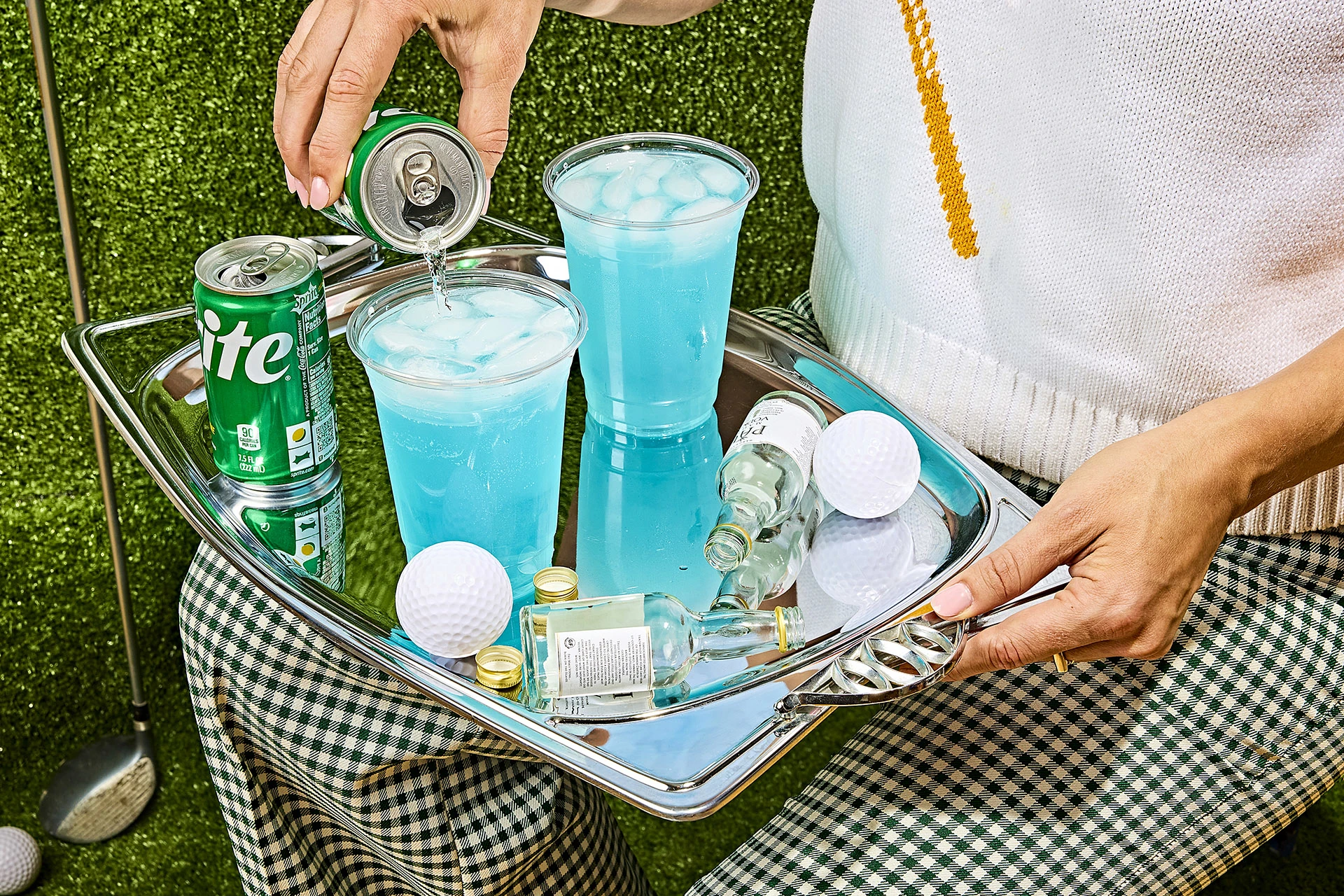 Water Hazard Drink Recipe: Easy Blue Golf Cocktail
