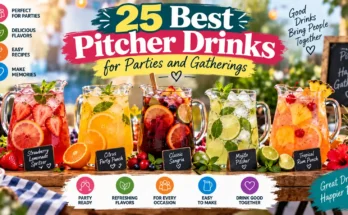 25 Best Pitcher Drinks for Parties and Gatherings