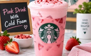 Pink Drink With Cold Foam