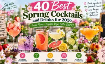 40 Best Spring Cocktails and Drinks for 2026