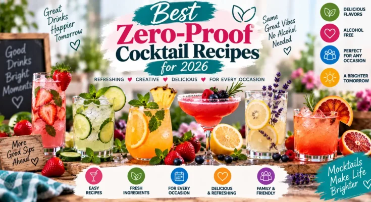 Best Zero-Proof Cocktail Recipes for 2026