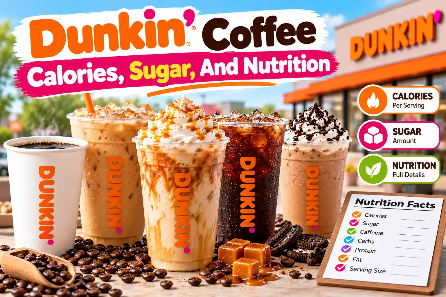 Dunkin Coffee Calories, Sugar, And Nutrition