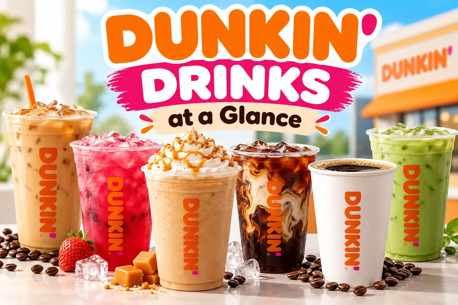 Dunkin Drinks at a Glance