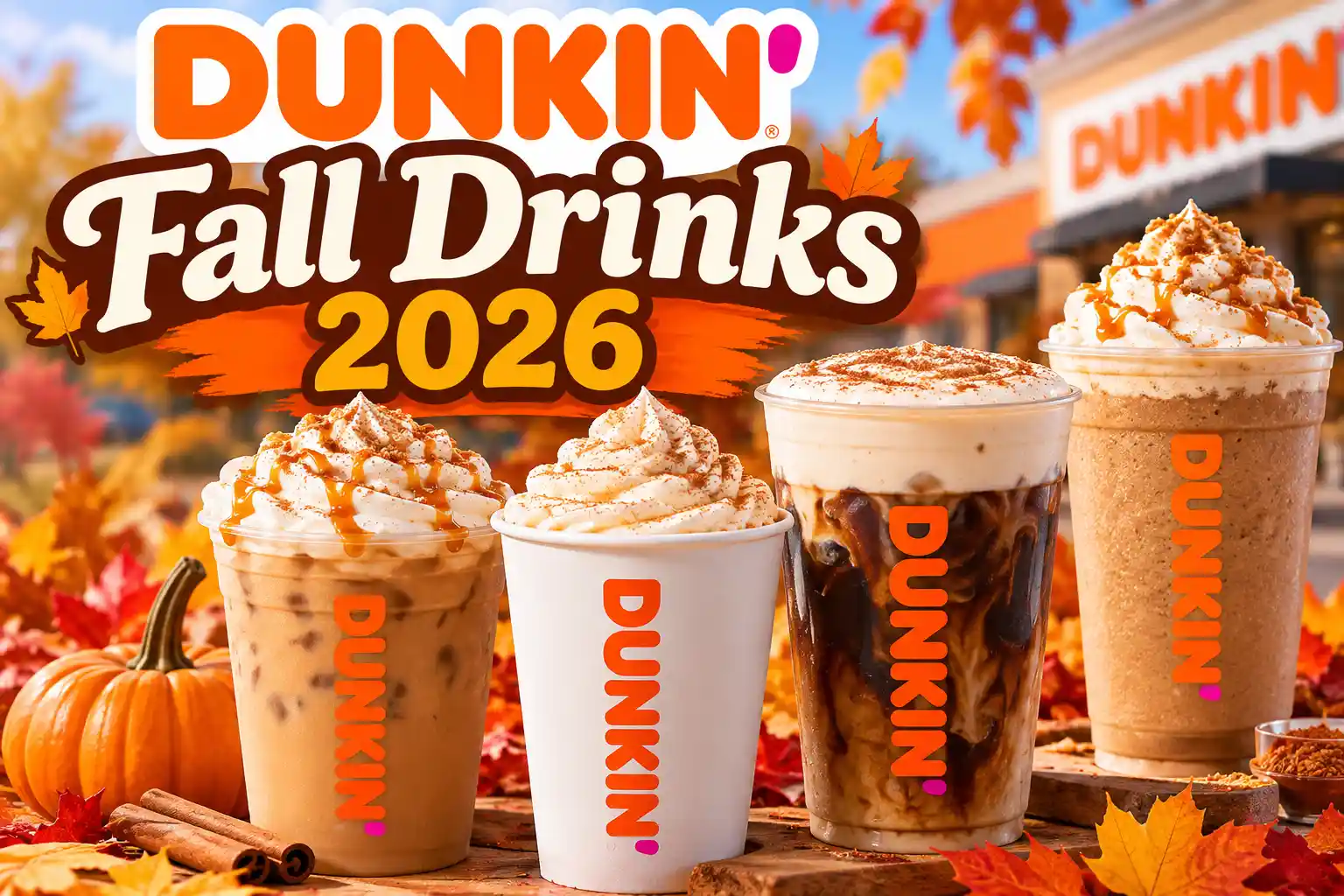 Dunkin Fall Drinks 2026
