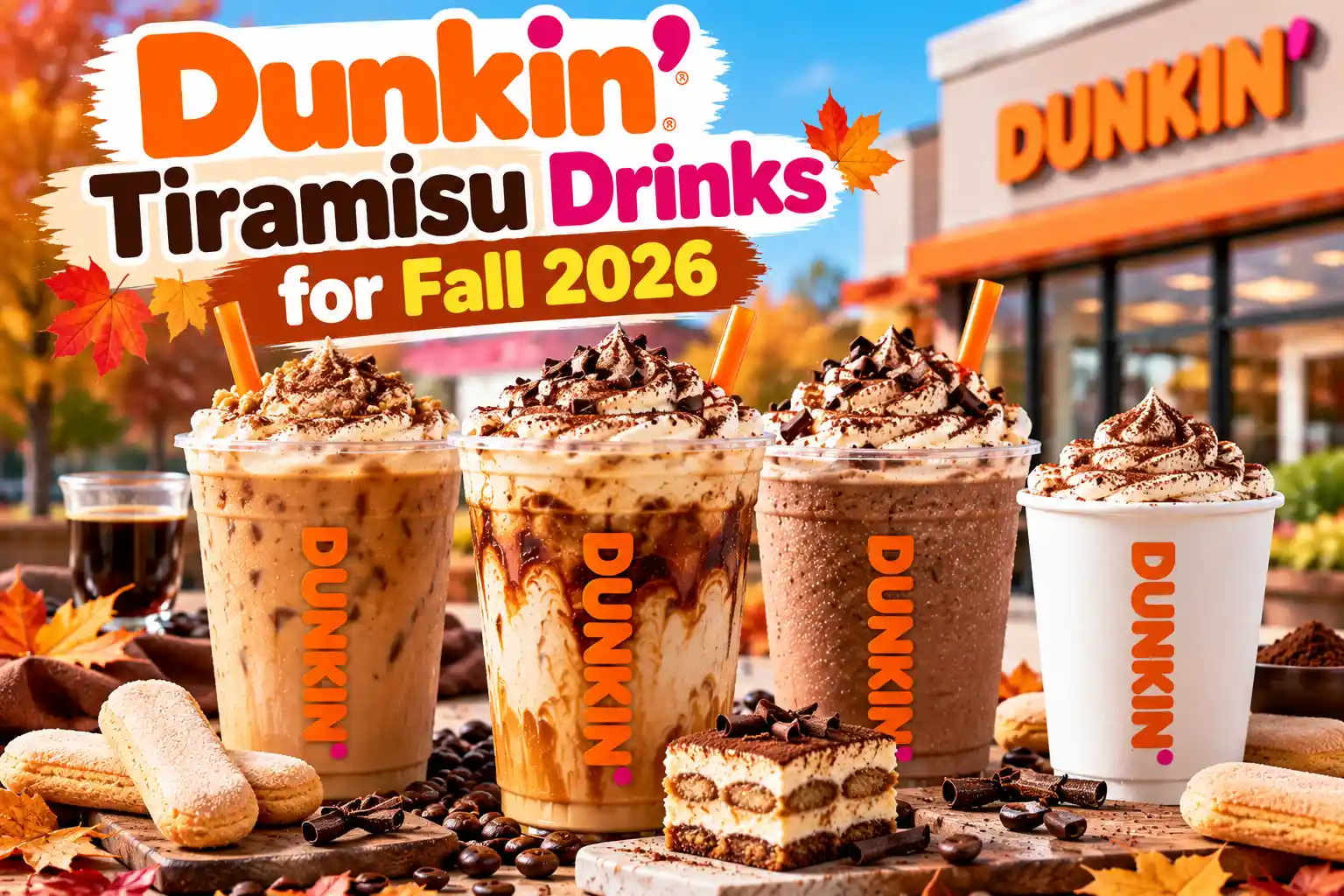 Dunkin Tiramisu Drinks for Fall 2026