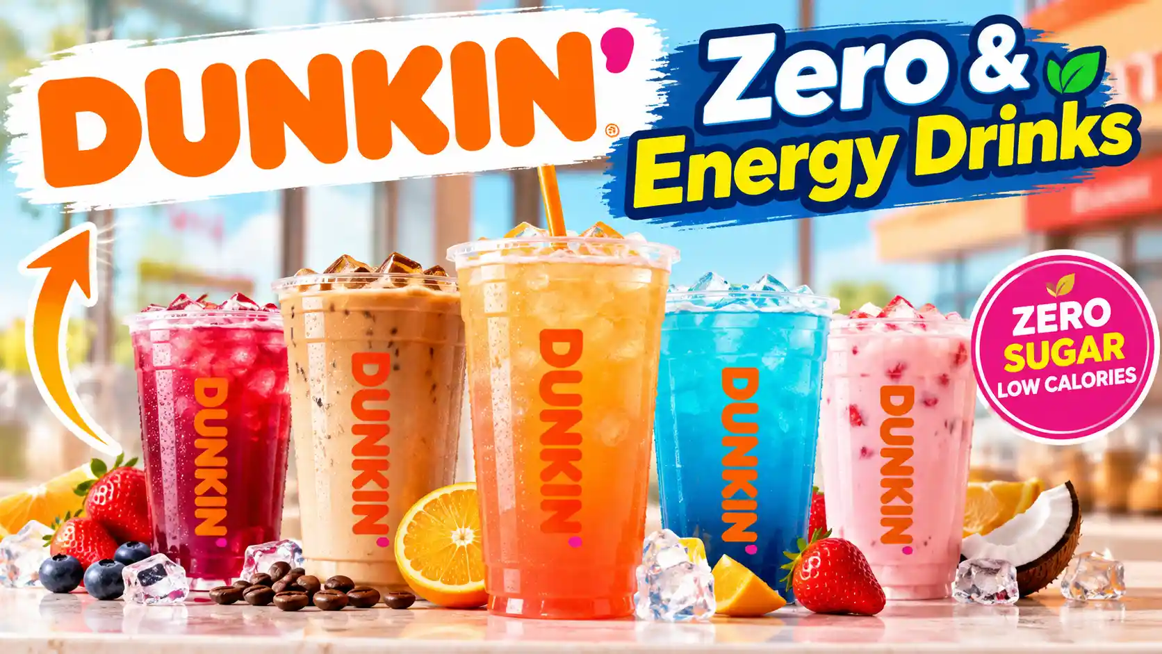 Dunkin Zero & Energy Drinks